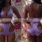 New Design Hollow Out Swim Wear Sexy High Waist Bikini