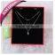 fashion jewelry 2015 wedding invitation inside velvet ring box
