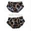 Spring comfortable underwear sexy female hip breathable black leopard underwear briefs Security Leak-proof Panties
