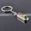 Finest Key Accessory Alloy Metal Leather Lights Key Chain For Kinds Of People