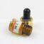 Pretty amber penicillin bottle vial tubular bottles