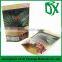 long performance life kraft paper bag with window and zipper