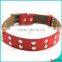 Luxury Black Leather Dog Collar for Pet Accessories (PC15121410)