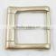 Large western popular logo gold laser stock discount belt buckles