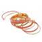 2016 New Fashion Bohemia Ladies Women Weave Metal Alloy Bracelets & Bangles Punk Wide Party Wedding Multicolor Bangle