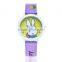 New models cute rabbit dial leather strap custom fashion popular children watch