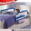colorful infant sure and secure folding bedrail