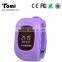 Child wrist watch phone Position monitoring kids gsm gps tracker watch