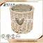 HOT SALE Decorative Unique designed rectangle wicker basket no handles