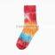 adult uniex Tie Dye Skate Hippy custom sock Wholesale