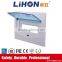 8 way 246*182*80 size plastic cover matel base portable power distribution box