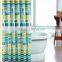 100% Polyester Fabric Bathroom Curtain Printed Shower Curtain Panel