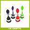 Brand New Silicone & Stainless Steel Loose Grey Green Herbal Tea Infuser Silicone