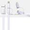 Popular 2 in 1 Micro Usb 2.0 Data Cable Male to Female for iphone,Samsung