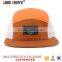 Flat Brim Custom Design Your Own 5 Panel Woven Label Camp Hat