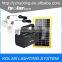 2W IS-1366S Portable Phone Chargers Solar Lanterns, Rechargeable 6V 4500mAh Lead-acid Battery