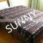 2015 made in china Best sell check design flannel fleece blanket