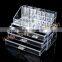 acrylic organizers for makeup/acrylic 5 drawers box/acrylic 6 drawer organizer