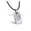 Fashion jewelry gold multi-facet tungsten carbide pendent necklace for men