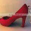 custom 3d stereoscopic high heels soft pvc keychain/Simulation high heels keychain