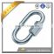 stainless steel oval quick link carabiner oval carabiner