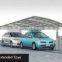 Aluminium frame and solid polycarbonate sheet used carports for sale HX113