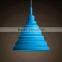 Pendant lights LED lampshade silicone lampshade frames