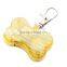 Bone shape safety led light with carabiner