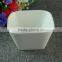 Stock Porcelain White Square Rice Bowl