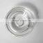 wholesale clear small round glass ashtray for cigarette
