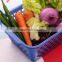 Wholesale plastic vegetable fruit washing basket Kitchen Accessories Dropping Water