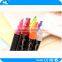 Multi-color fluorescent highlighter durable marker pen / double-end fluorescent magic marker pen