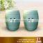 Jingdezhen facotry lime green garden stool