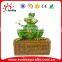 Resin garden decoration frog statues