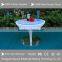 modern elegant led cocktail table with rechargeable battery