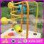 Multi-function bead maze wooden educational toys for toddlers W11B123-S