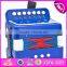 Most popular children gift toy wooden musical piano accordion for sale W07K006B