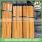 120*2.2 cm PVC coated wooden broom handle with Italian thread/long handle cleaning brush
