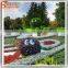 Latest design outdoor artificial grass animal topiary wire frame for landscape decoration