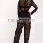 korean style fashion sheer lace jumpsuit new deisign cheap price
