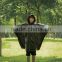 PE Disposable Waterproof Emergency Poncho with different Colors