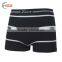 HSZ-0007 Satin Sexy Panties Soft Tough Without Boys Black Underwear With Silver Fiber for Men