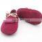 Comfortable handmade skidproof baby leather shoes soft