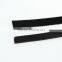String Materials 2 Yards 6mm Black Cowhide Leather Jewelry Cord Rope