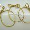 Bottom price hot sell elastic band easter loop ribbon bow