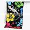 Wholesale full side 100% microfiber printed beach towel for sale