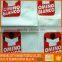 Custom Package Yellow Picture Microfiber Glasses Cleaning Cloth