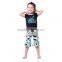 Kids Girls' black top and ruffle pants outfit