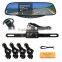 Bluetooth Handsfree Mirror Car Reverse Camera
