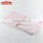 100% cotton weave and polyester pink color baby blanket, baby wrap